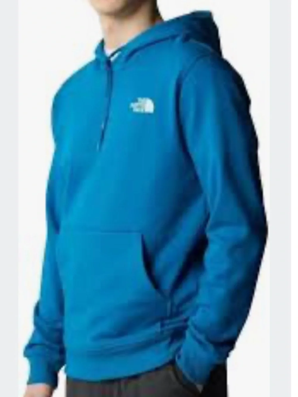 The North Face Men's Blue Pullover Hoodie Sweatshirt